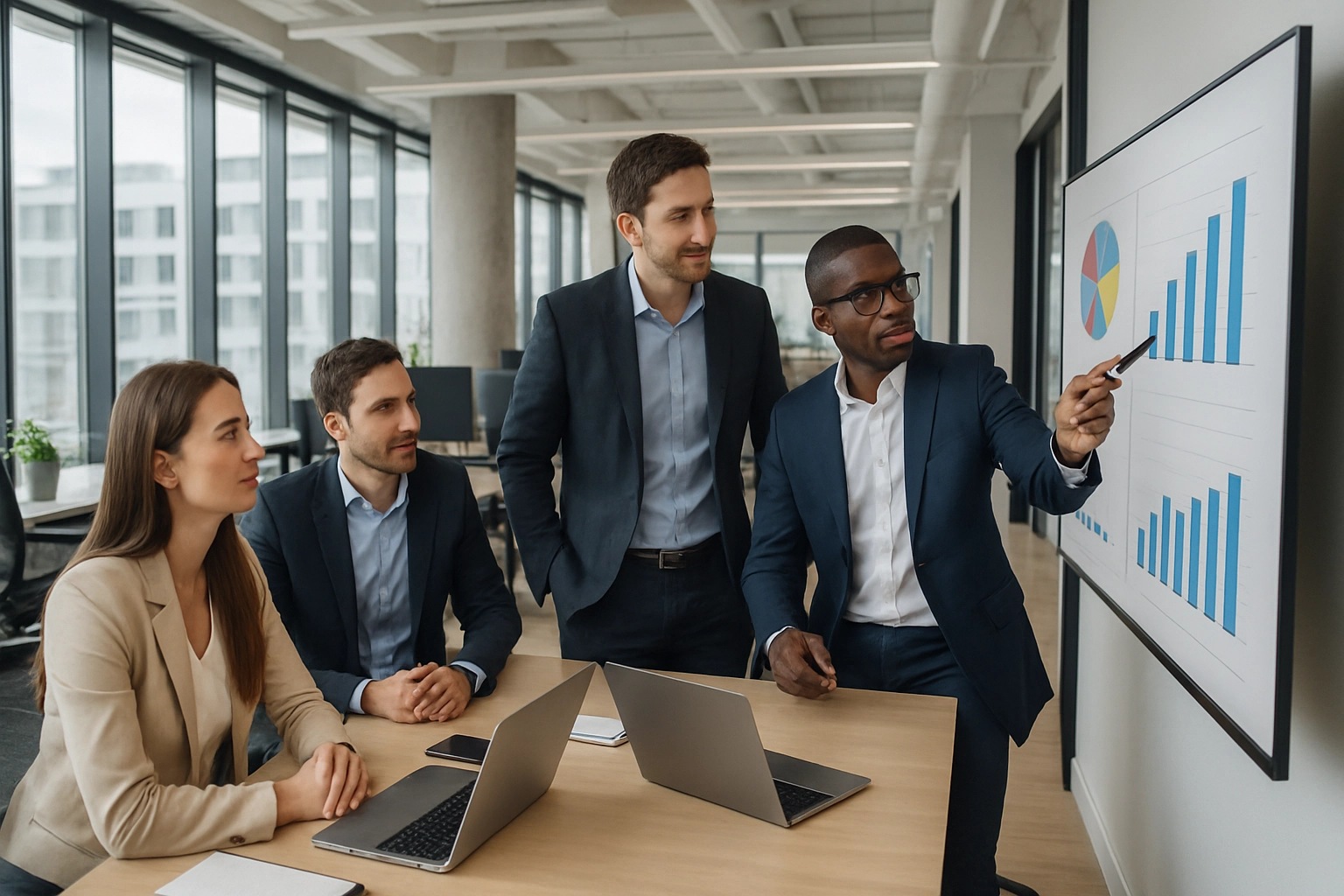 SolarComtech team collaboration