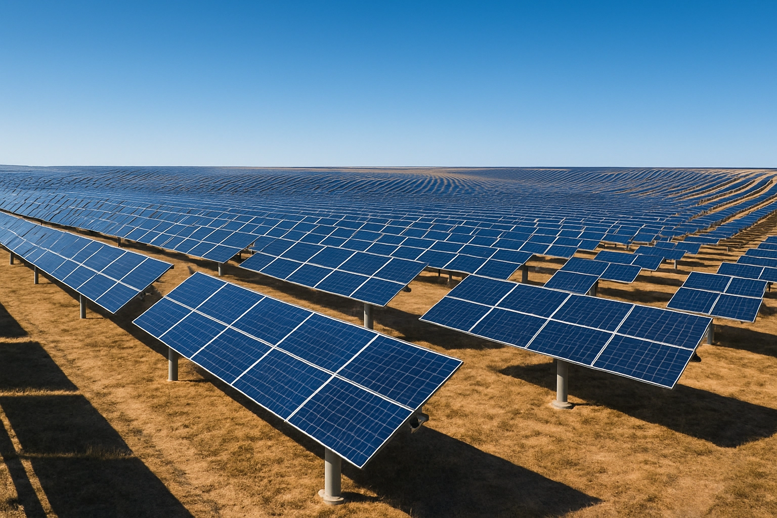 Utility-Scale Solar Farm