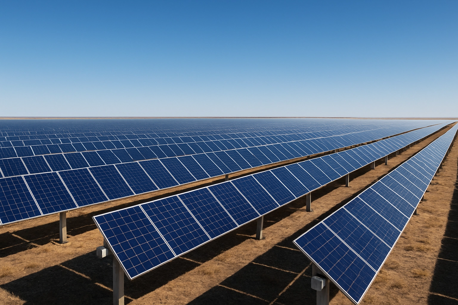 Manufacturing facility solar array