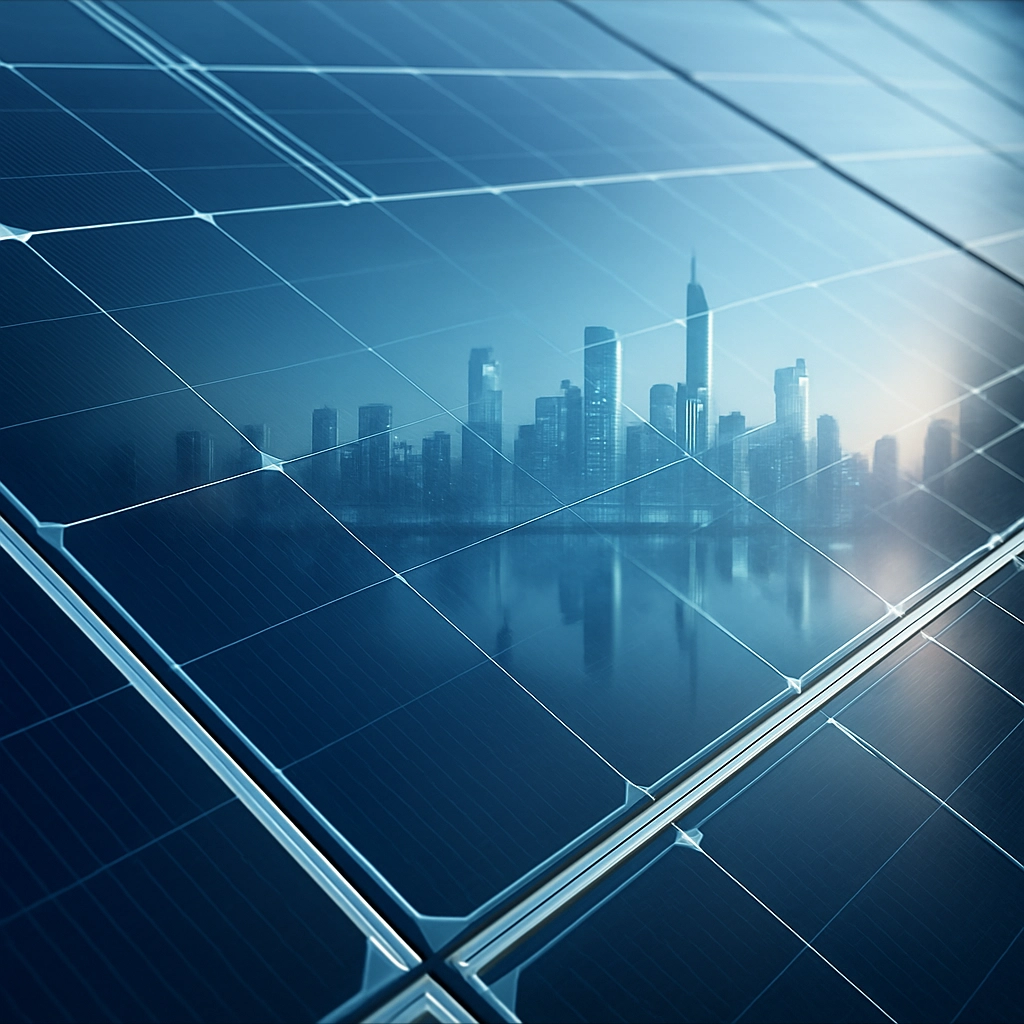 Commercial solar installation